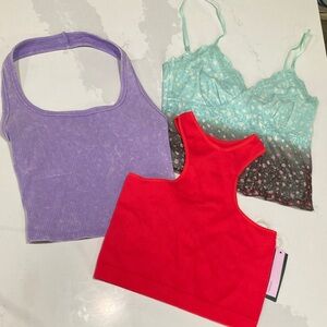 Colorful Tank Top Trio